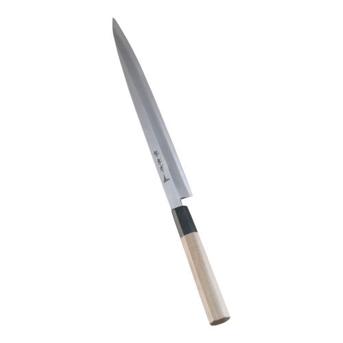 堺孝行 シェフ和庖丁 銀三鋼 ふぐ引 24cm/業務用/新品/送料無料