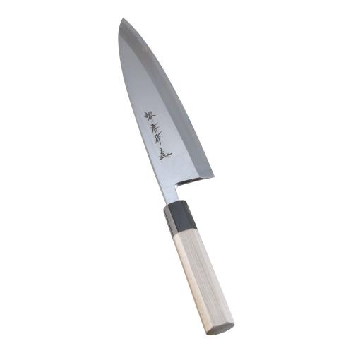 堺孝行 料理人和まかない方 銀三鋼 出刃包丁 21糎/御役目用/新品/貨物輸送無料