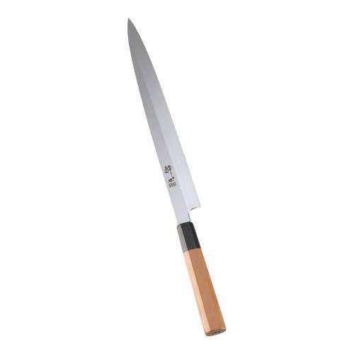 酔心 イノックス本焼和まかない方 柳刃 30珊 45005/御勤め用/新品/貨物輸送無料
