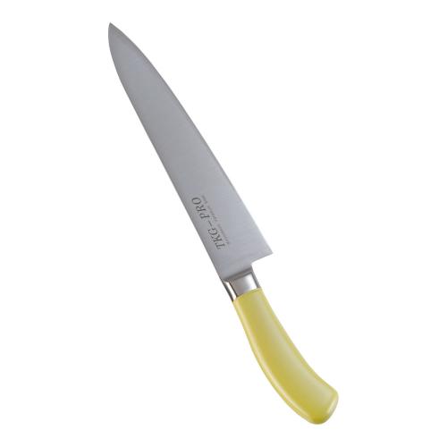 TKG PRO 抗菌カラー 牛刀(両刃) 24cm イエロー/業務用/新品/小物送料対象商品