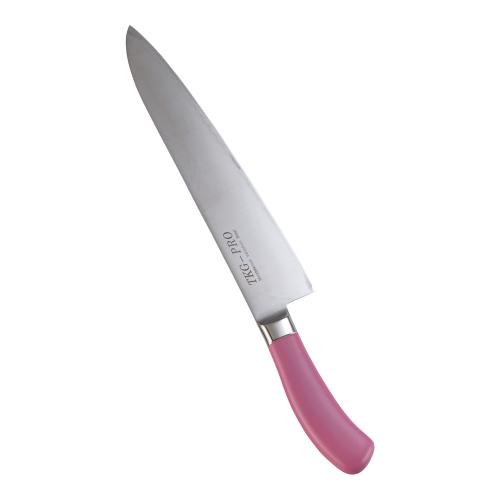 TKG PRO 抗菌カラー 牛刀(両刃) 27cm ピンク/業務用/新品/小物送料対象商品