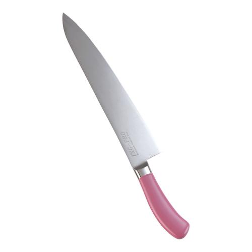 TKG PRO 抗菌カラー 牛刀(両刃) 30cm ピンク/業務用/新品/小物送料対象商品