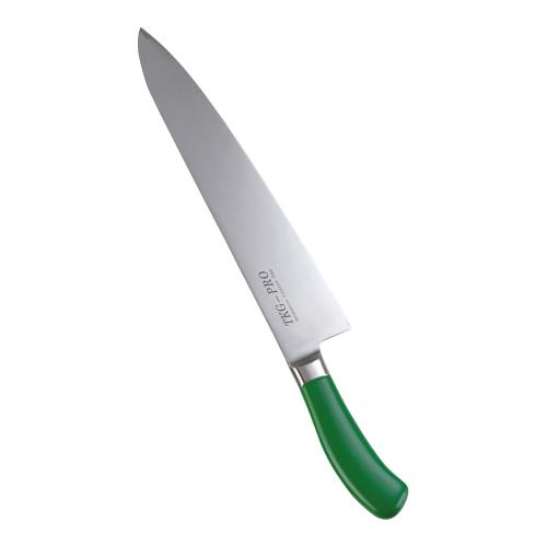 TKG PRO 抗菌カラー 牛刀(両刃) 30cm グリーン/業務用/新品/小物送料対象商品