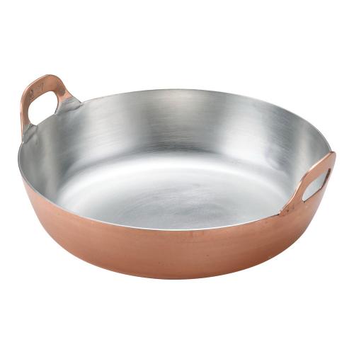 SA銅 揚鍋 27糎/お役目用/新品/小物貨物輸送客体商いもの
