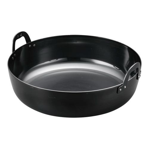 SA鉄 厚板揚鍋 45cm/業務用/新品/小物送料対象商品