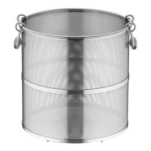 エコ嚠喨たる パンチング丸型吸いもの取ざる 36糎用 UK18-8/御役目用/新品/貨物輸送無料