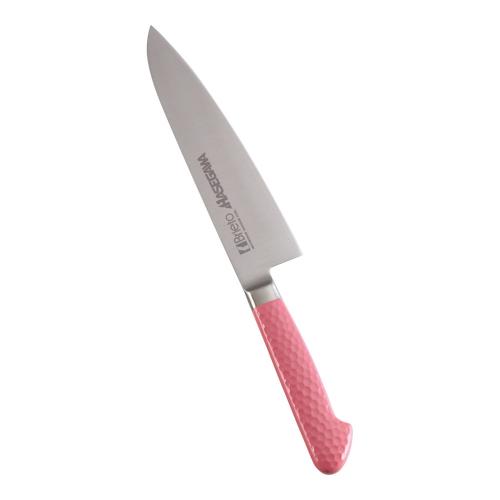 抗菌カラー庖丁 牛刀 18cm MGK-180 ピンク/業務用/新品/小物送料対象商品