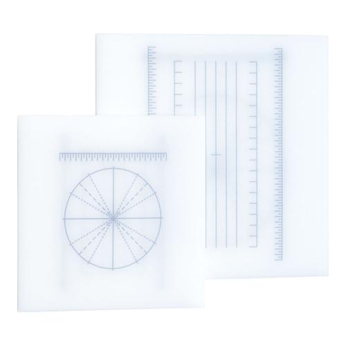 積層プラスチック目盛り付きまな板 大/業務用/新品/小物送料対象商品