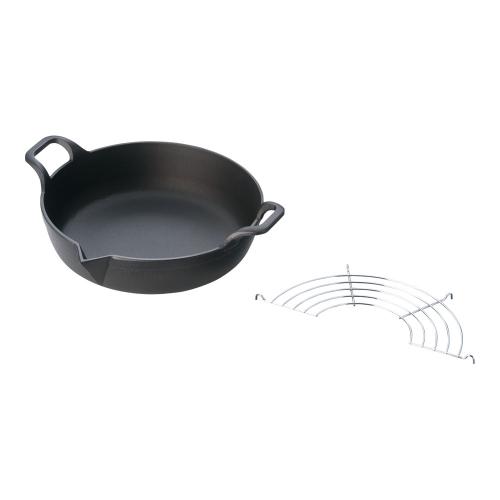 岩鋳 鉄 天ぷら鍋平底 25-101 25cm/業務用/新品/小物送料対象商品