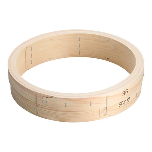 桧 中華セイロ 台輪 〈円付鍋用〉36糎 /お役目用/新品/小物貨物輸送客体商いもの
