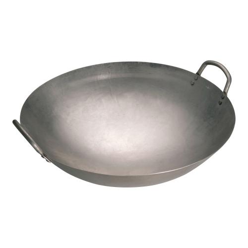 陳枝記 両手鉄鍋 16インチ WKI016/業務用/新品/小物送料対象商品