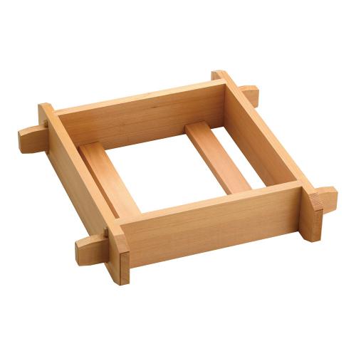 木製 角セイロ 浅口(サワラ材) 30cm /業務用/新品/小物送料対象商品
