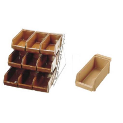 SAスタンダード オーガナイザー 3段3列(9ヶ入)キャメル/業務用/新品/小物送料対象商品