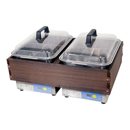 マイコンおでんウォーマー 6ッ切×2 TDO-900WR/業務用/新品/送料無料|厨房機器と店舗用品 TENPOS
