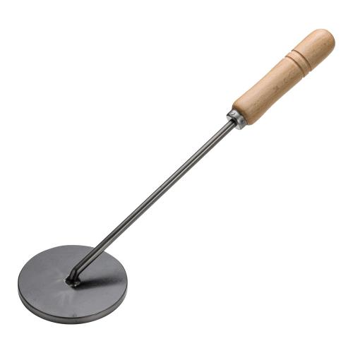 木柄キャラメライザー 丸鉄 10cm/業務用/新品/小物送料対象商品|厨房機器と店舗用品 TENPOS