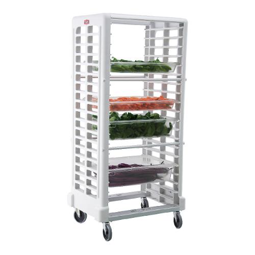 トラスト フードストレージラックカート 8614 オフホワイト/業務用/新品/送料無料