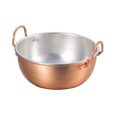 さわり鍋 42cm 銅製 【 業務用 】【送料無料】 /テンポス