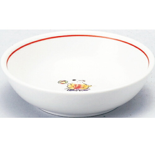 皿 色絵唐子 10cm深皿 10枚入 /業務用/新品 /テンポス/小物送料対象商品
