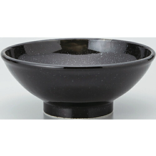 【黒中華 玉高台7.0丼黒御影 10個入 】 /業務用/新品/小物送料対象商品
