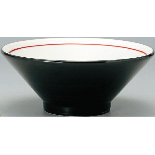 【切立高台6.5丼黒巻 10個入 】 /業務用/新品/小物送料対象商品