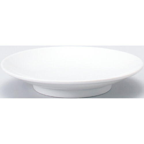 【白中華 玉高台6寸皿 10枚入】 /業務用/新品/小物送料対象商品