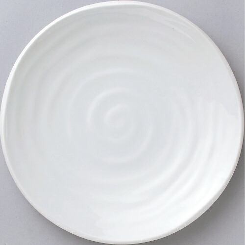 丸皿 【鳴門白 9寸浅皿】 6-123-1 高さ33mm×直径:277 10枚入 /業務用/新品/小物送料対象商品