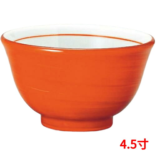 【反深口4.5丼朱巻 10個入 】 /業務用/新品/小物送料対象商品｜厨房機器と店舗用品 TENPOS