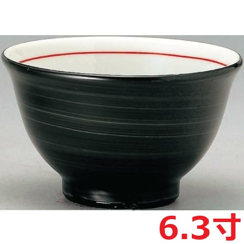 【反深口6.3丼黒巻 10個入 】 /業務用/新品/小物送料対象商品|厨房機器と店舗用品 TENPOS