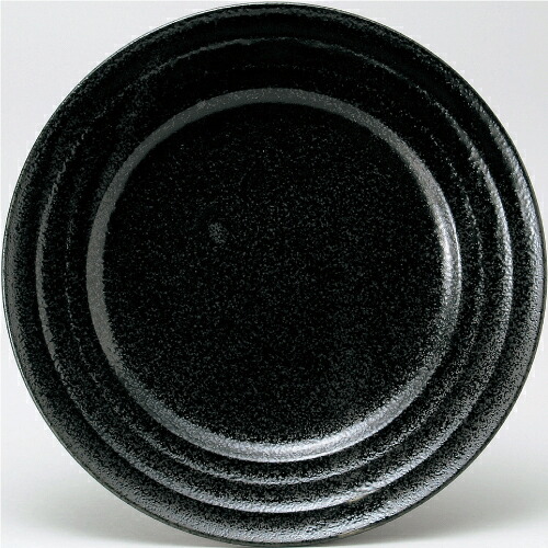 リネア 10吋 大皿 黒耀 プレート Linea 10枚入 洋食器/業務用/新品 /テンポス/小物送料対象商品