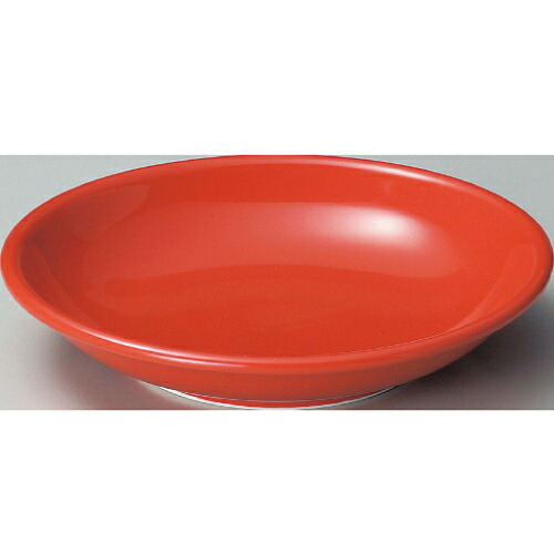 深皿 ユーラシア 21cm深皿赤 10枚入 洋食器/業務用/新品 /テンポス/小物送料対象商品