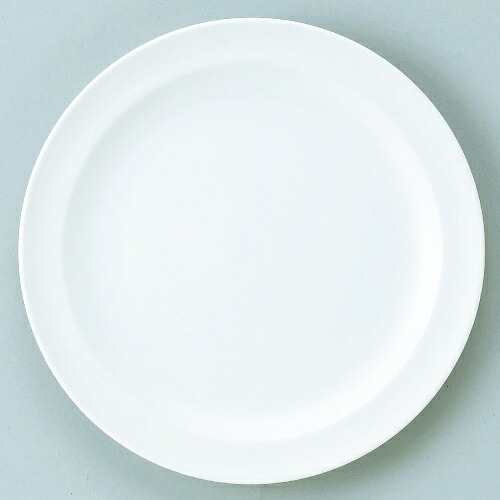 【ダイヤセラム(強化)】【ハーフリム 9吋 大皿】【プレート】【Dia Ceram White I】 【10枚入】 /業務用/新品/小物送料対象商品