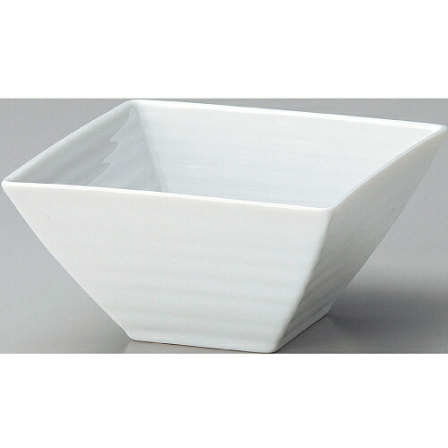12-106-20 鉢 正角鉢12cm白 10個入 12&times;12&times;6.2(cm)/業務用/新品/小物送料対象商品｜厨房機器と店舗用品 TENPOS
