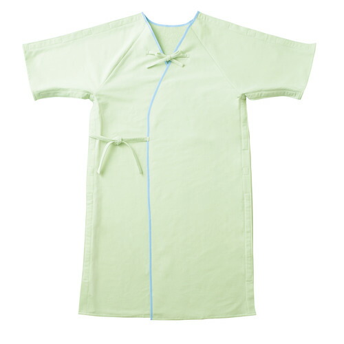 患者衣 兼用 8分袖 ミント 男女兼用 79-234/業務用/新品/小物送料対象商品
