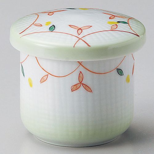 小花ミニむし碗 φ6.6×6.9cm 116-148 (5個入) 117-249/業務用/新品/小物送料対象商品