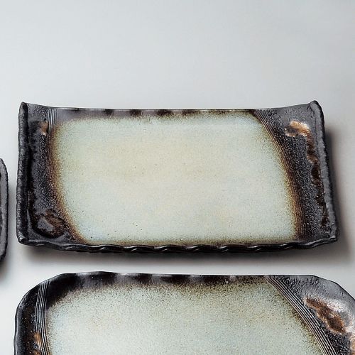 風雅13号長角皿 41.5×29.5×4cm 235-229/業務用/新品/小物送料対象商品