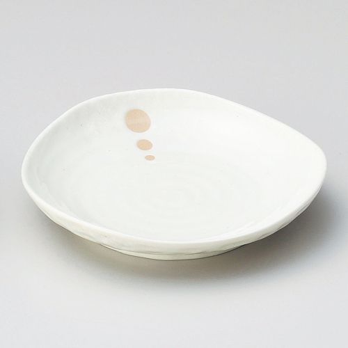 ドット白三角3.5皿 12×2.5cm 231-658 (20個入) 227-559/業務用/新品/小物送料対象商品