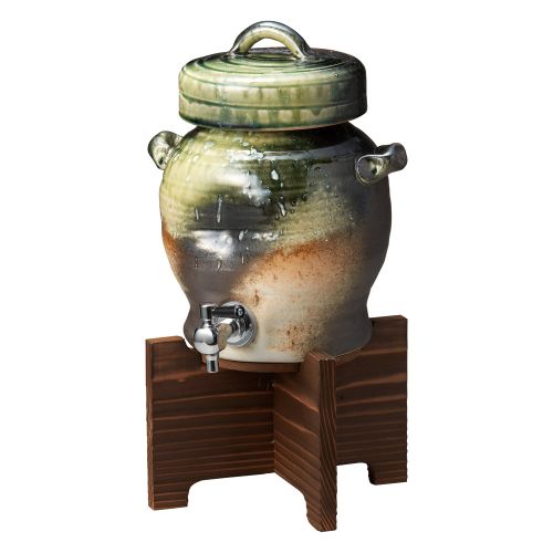 硝子サーヴァー 20×19×35糎 264-049/御役目用/新品/小物貨物輸送客体商いもの