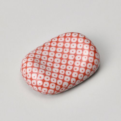 鹿の子小判箸置(ピンク) 4.5×3cm 290-328 (20個入) 280-359/業務用/新品/小物送料対象商品