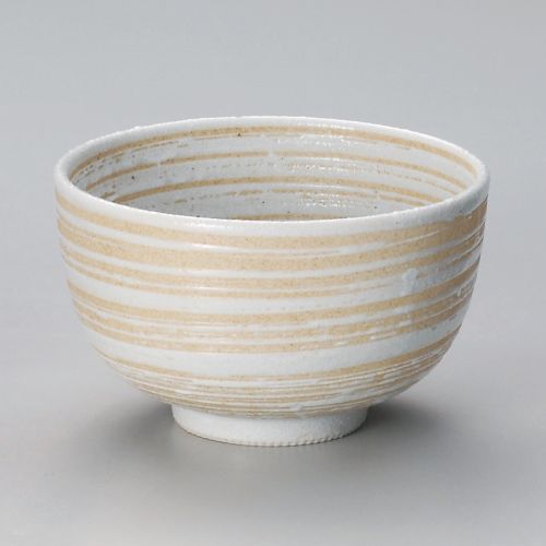 志野刷毛目夏目4.8丼 φ14.3×9.3cm 334-378 (5個入) 321-329/業務用/新品/小物送料対象商品 5,227円