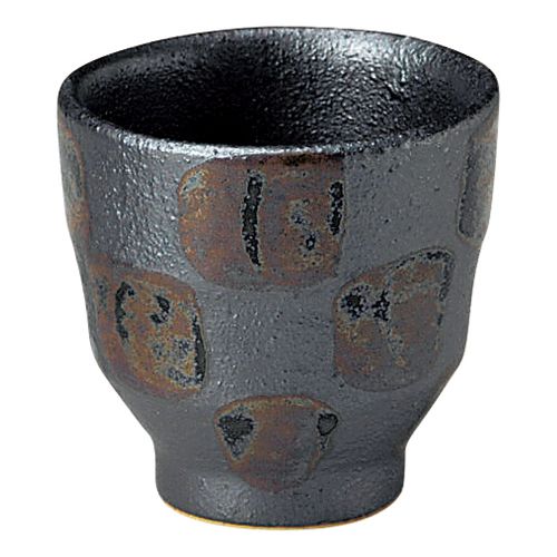 黒市松湯呑 φ8×7.7cm 430-078 (10個入) 402-079/業務用/新品/小物送料対象商品