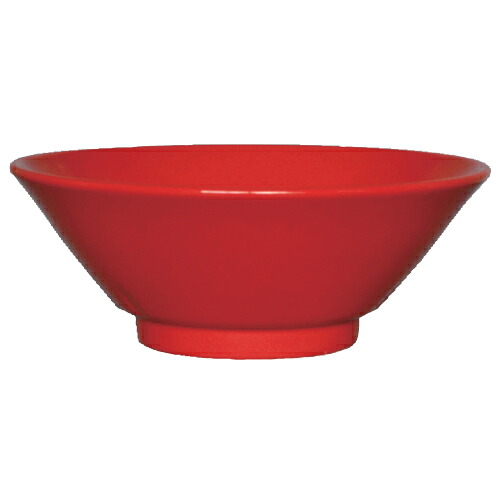 ラーメン丼 ウルトラレッド 切立6.8寸丼厚口 10個入/業務用/新品/小物送料対象商品