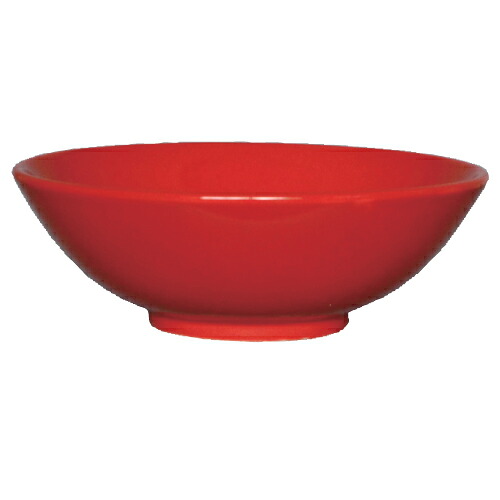 ラーメン丼 ウルトラレッド 丸6寸丼 10個入/業務用/新品/小物送料対象商品