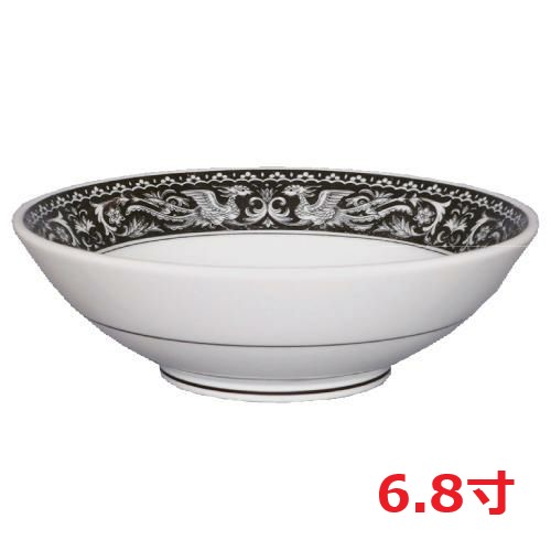 【ラーメン丼 黒鳳凰 丸6・8寸丼 10個入 】業務用/新品/小物送料対象商品 12,355円