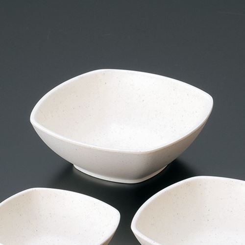 角深皿(大)白(メラミン) (5個入) /業務用/新品/小物送料対象商品