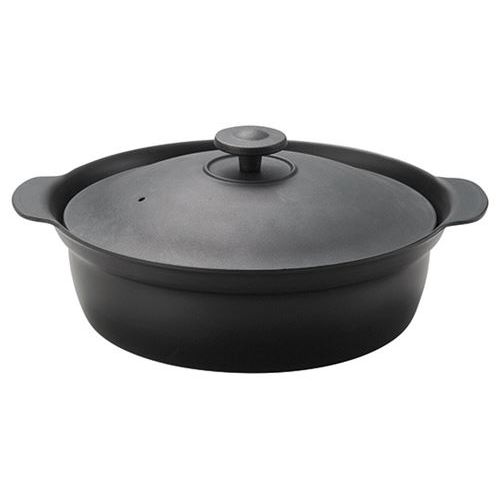 黒鍋φ24(蓋付)/業務用/新品/小物送料対象商品