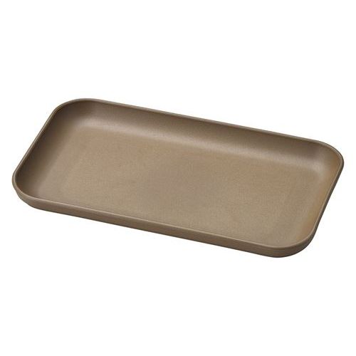 耐熱角皿(大)チャコールグレー (5個入) /業務用/新品/小物送料対象商品