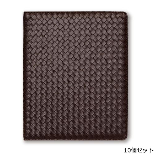 【10セット】インフォメーションブック/20mm幅バインダー仕様 TM-H/ブラウン /業務用/新品/送料無料
