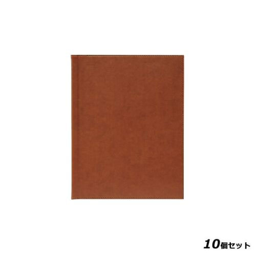 【10セット】合皮製レールメニュー(B5) RM-102/キャメル /業務用/新品/送料無料