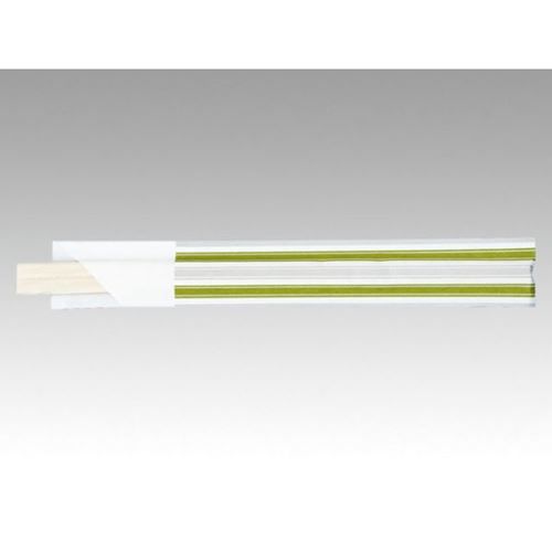 割箸 白楊元禄8寸 袋入 緑 100膳【weeco】 容器に並べる表現スタイル(40個入)/お役目用/新品/小物貨物輸送客体商いもの