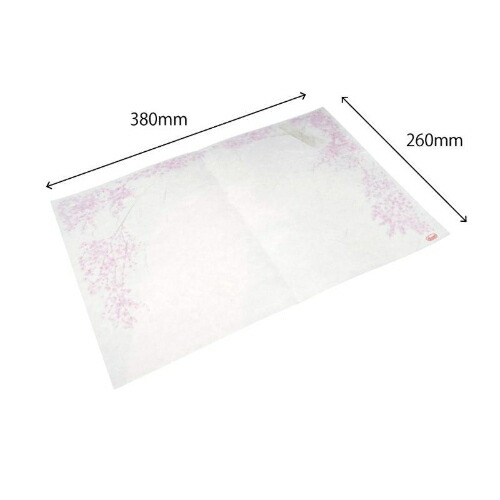 【10袋セット】テーブルマットNo.352 桜 1袋(100枚入)/業務用/新品/小物送料対象商品｜厨房機器と店舗用品 TENPOS